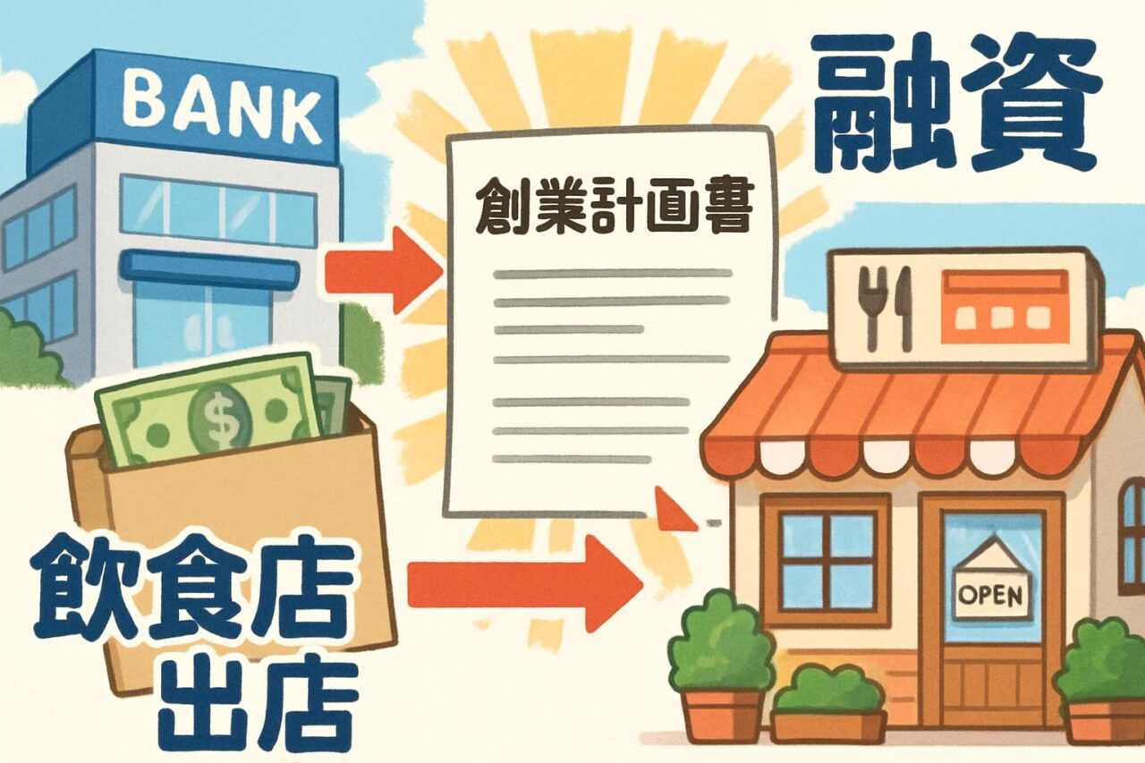 飲食店出店時の融資のポイントとは？融資の必要性やビジネスプランの重要性も紹介